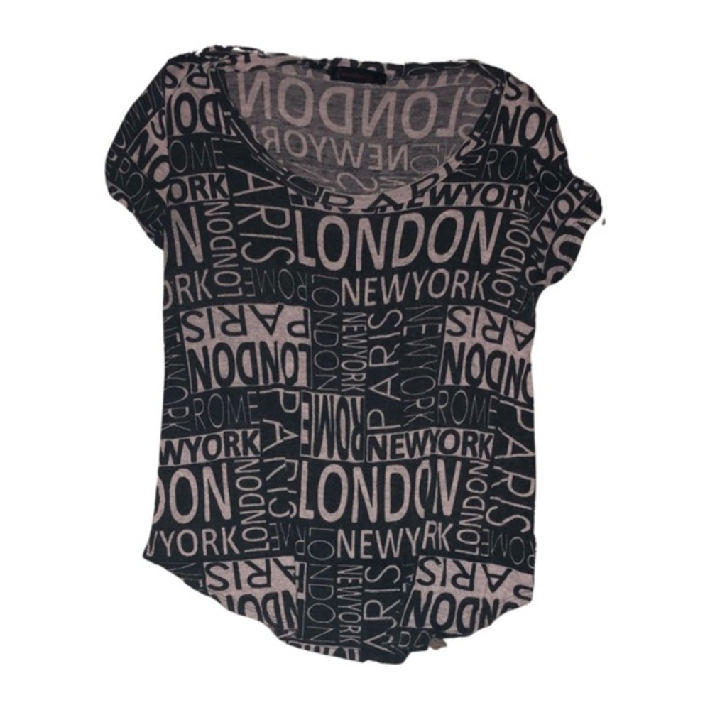 New York London soft t-shirt #GB